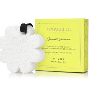 Spongellé Coconut Verbena Boxed Flower