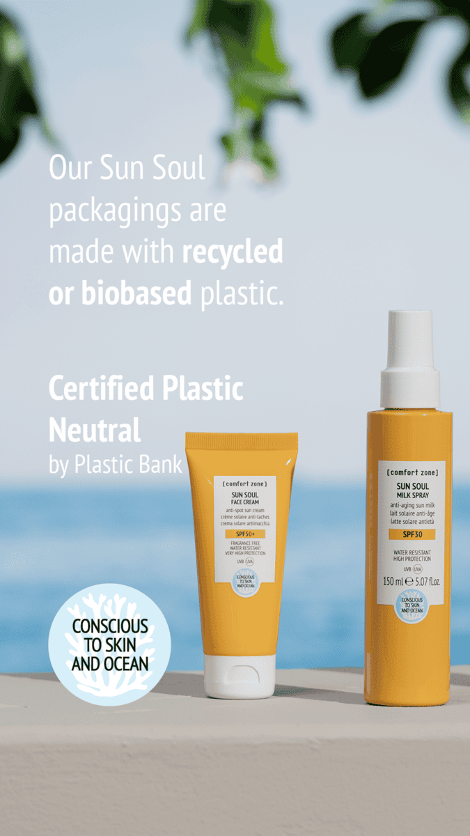 Sun Soul Face Cream SPF30 with eco-friendly packaging.
