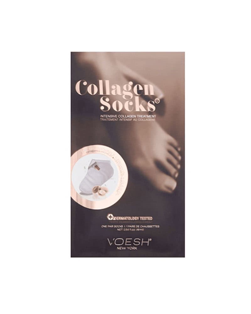 Voesh Collagen Socks for intensive foot treatment at Tonic Day Spa.