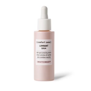 Luminant Serum bottle for skin brightening and anti-ageing.