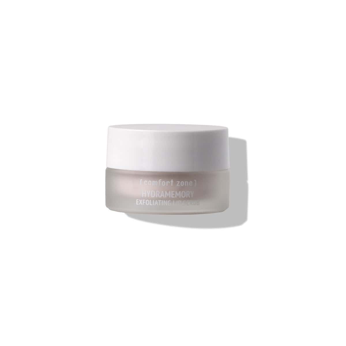 Hydramemory Exfoliating Lip Scrub for smooth, hydrated lips. Perfect for nourishing skincare routine.
