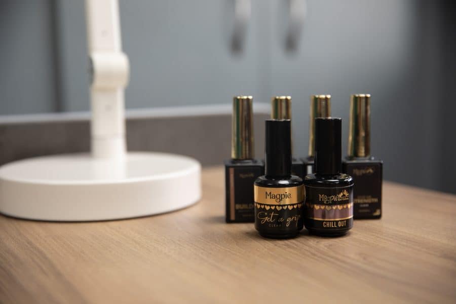 Photo of Magpie gel polish we use in our Beauty Hub nail treatments