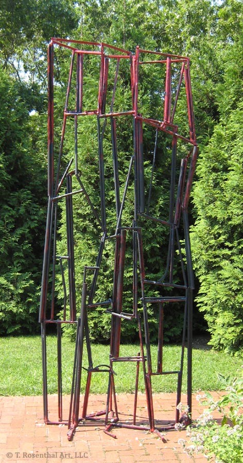 Echoes and Whispers (The Tall One), 1997 Welded Steel 120 x 50 x 26 inches