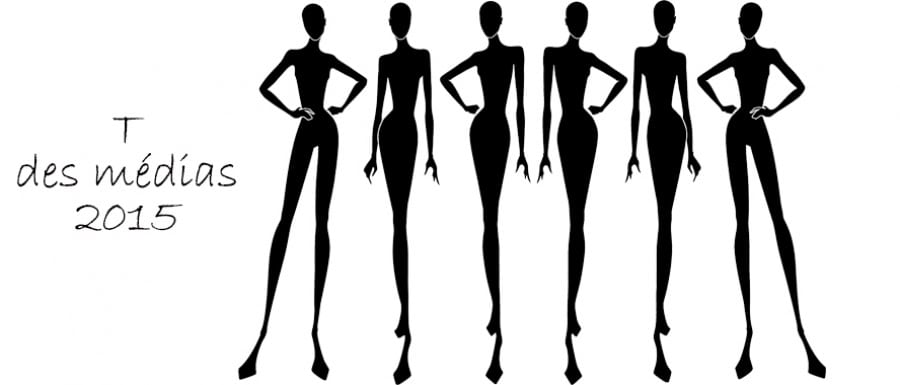 Silhouettes féminines en mode élégante, illustration stylisée.