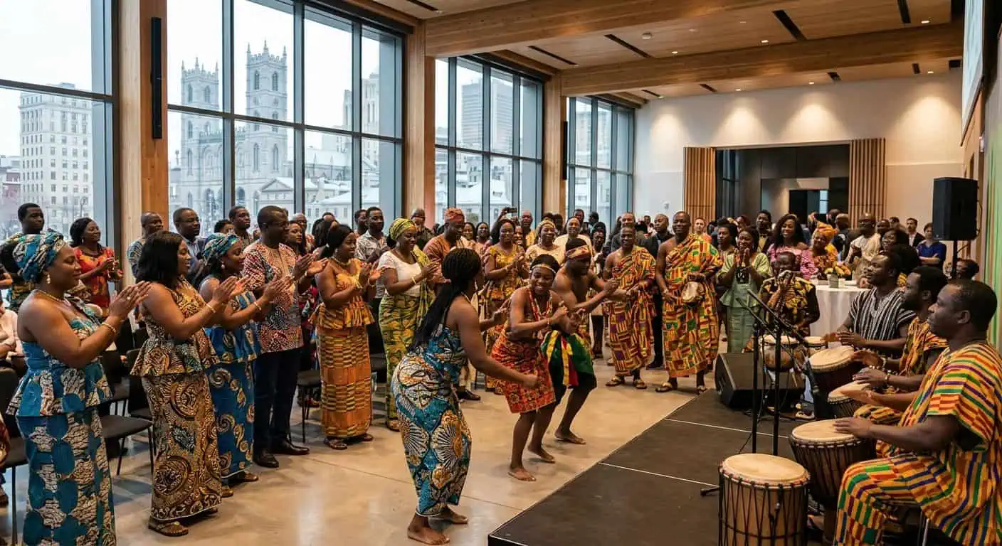 Membres de la diaspora togolaise célèbrent la culture lors d'un événement communautaire à Montréal