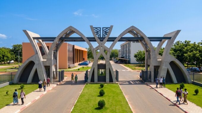 Campus de l'Université de Lomé au Togo pour la rentrée académique