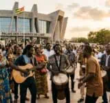 Mobilisation des artistes et acteurs de la musique togolaise à Lomé pour la défense de la culture