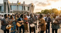 Mobilisation des artistes et acteurs de la musique togolaise à Lomé pour la défense de la culture
