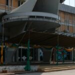 Tournage d'une coproduction cinématographique ouest-africaine avec caméra professionnelle et équipe technique