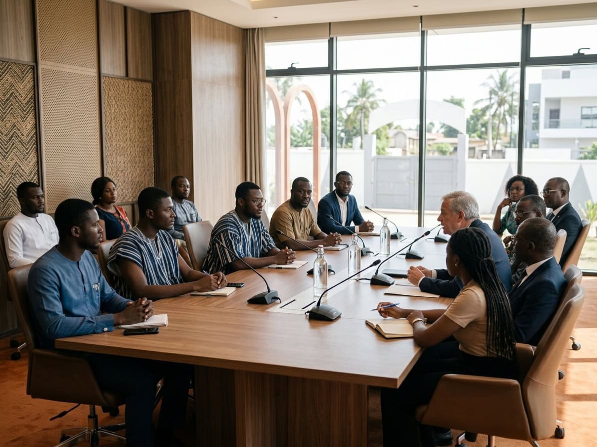 Réunion de concertation entre les créateurs de contenu togolais et les responsables de la régulation à Lomé