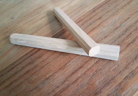 Toognagels voor eiken verbindingen