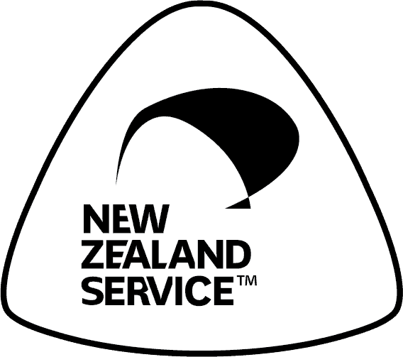 Nz Service Logo White