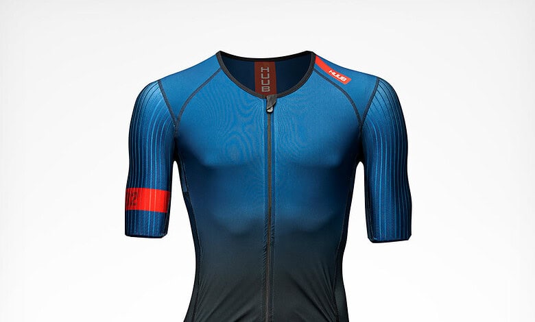 High-performance triathlon suit designed for optimal comfort and aerodynamics during training and race events.