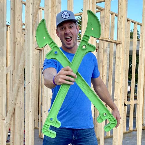 The TrussLox System is perfect for contractors and builders who want a lightweight yet high impact t.