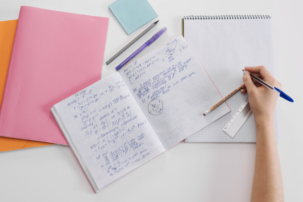 schoolgirl doing homework | Tuition Centre SG