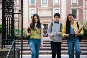 University Students Walking Together | Tuition Centre SG