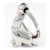 Silver Sea Lion Keychain, Cute Design