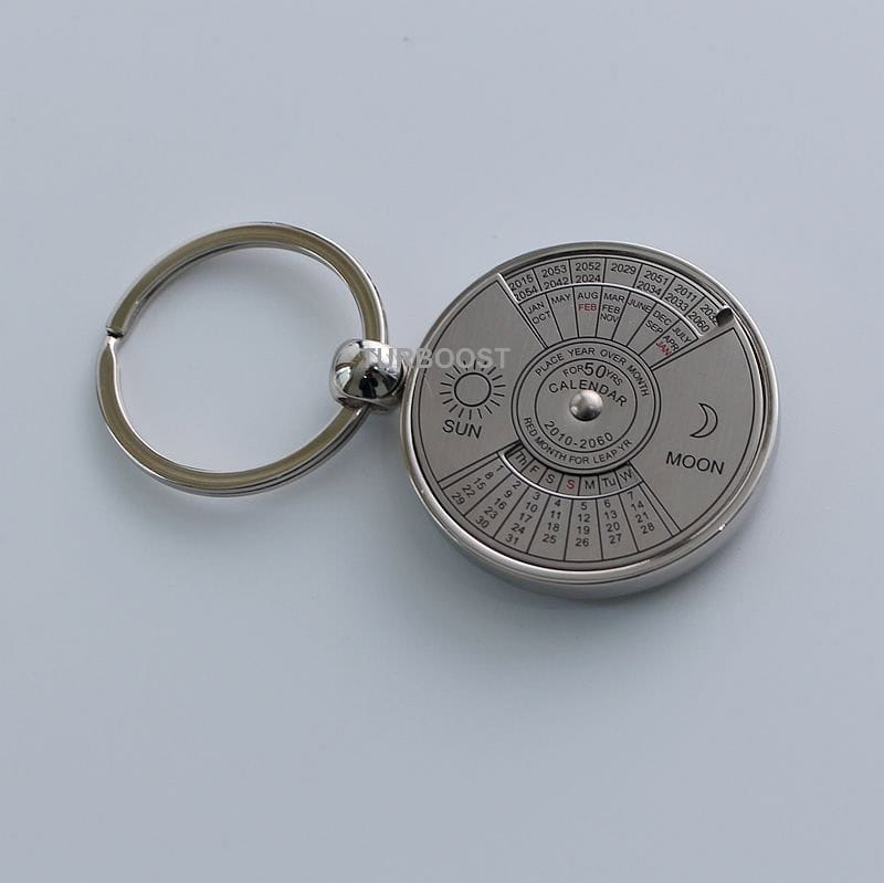 thousand year calendar keychain