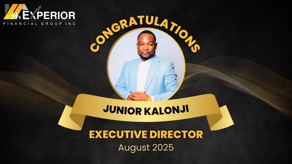 Junior Kalonji - Experior Executive Director August 2025
