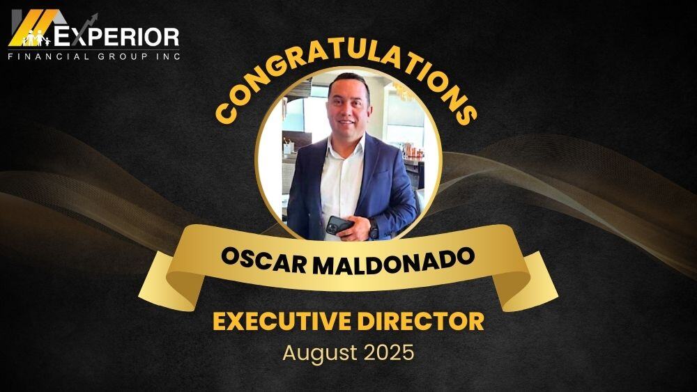 Oscar Maldonado - Experior Financial Group Executive Director August 2025
