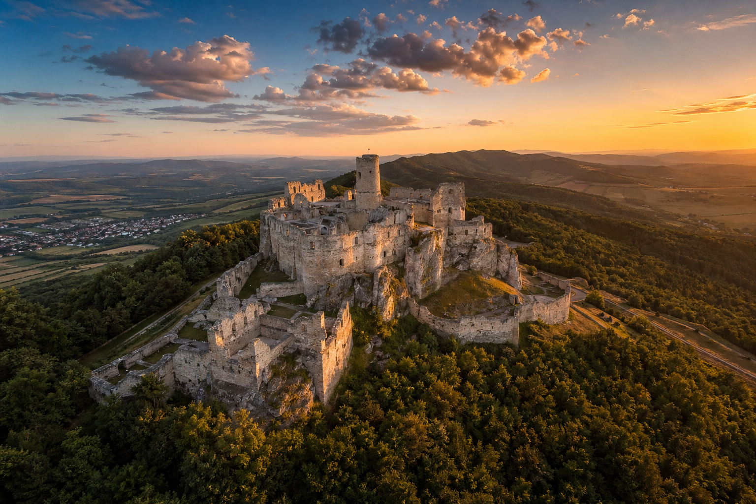 Danube Bend view