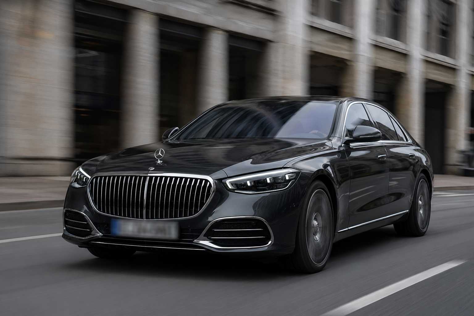 Luxus-VIP-Auto in Ungarn – Mercedes Limousine