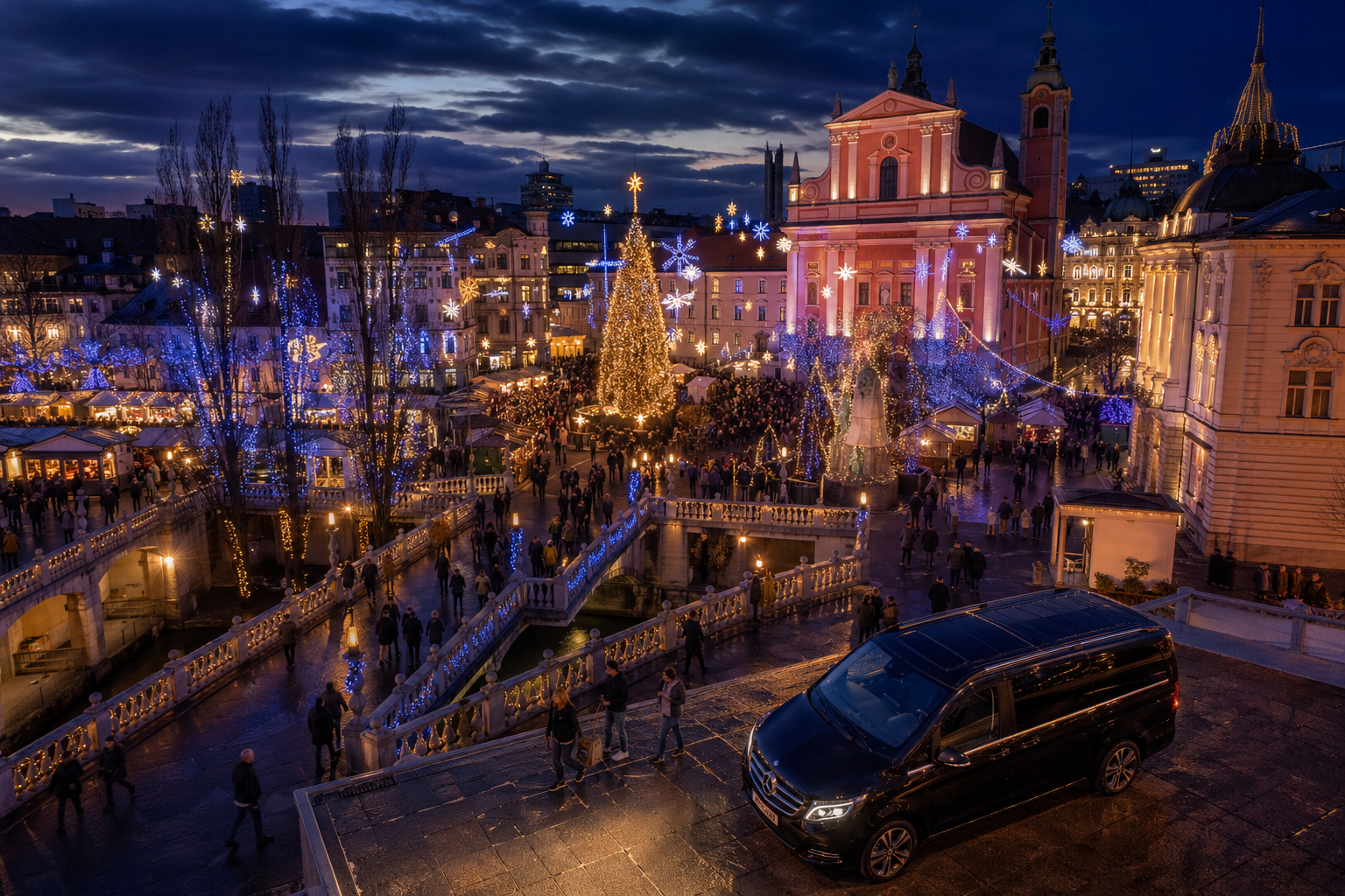 Ljubljana Christmas Market – VanBudapest.com
