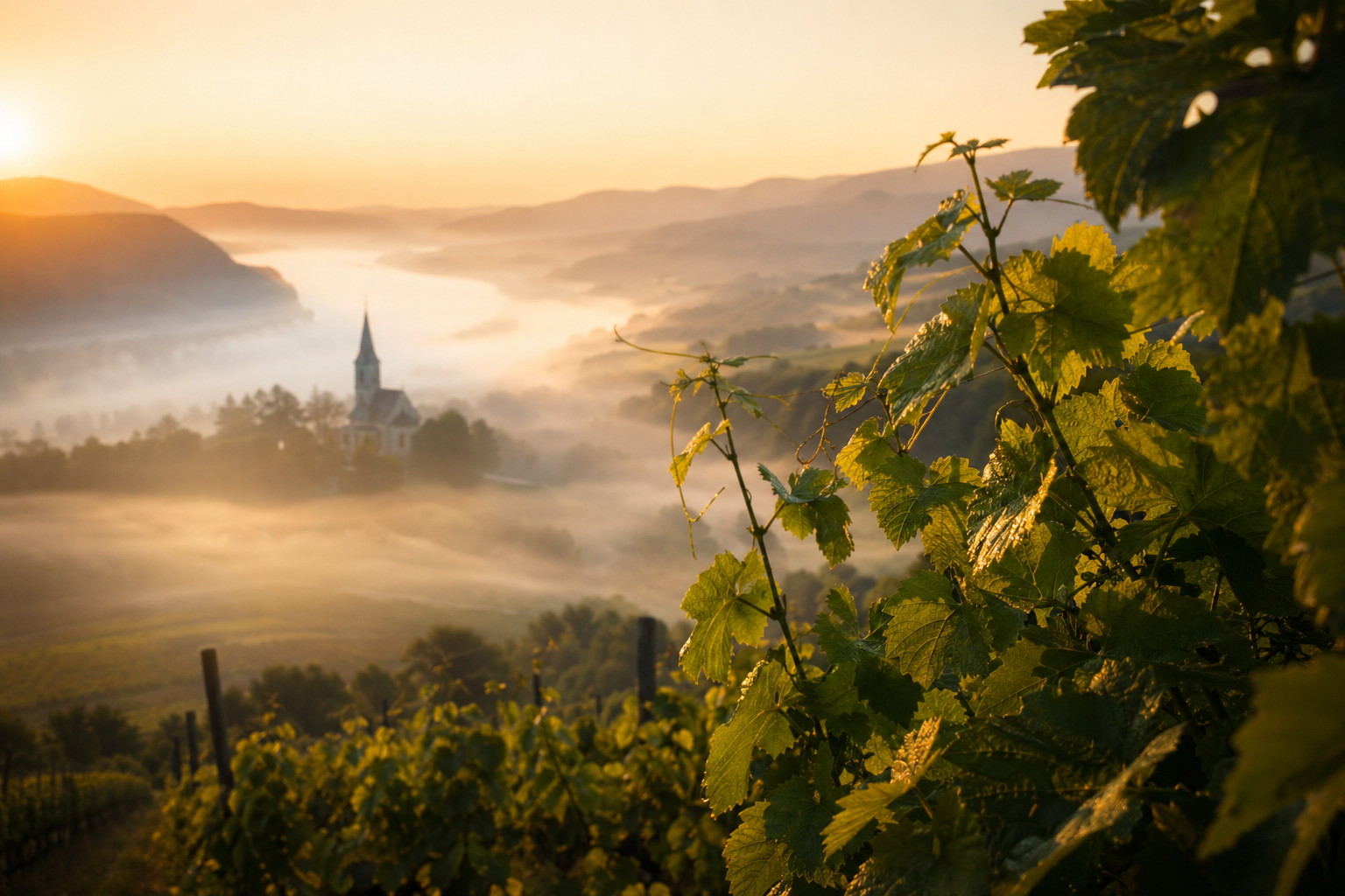 Hungarian wine country