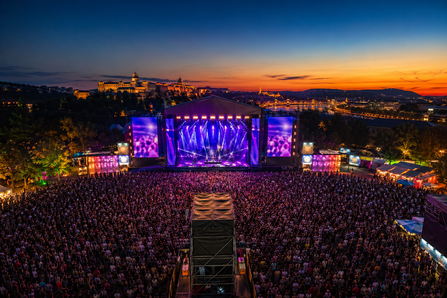 Donauinselfest Austria VanBudapest