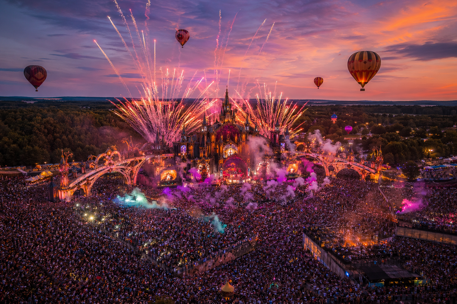 Tomorrowland Belgium VanBudapest