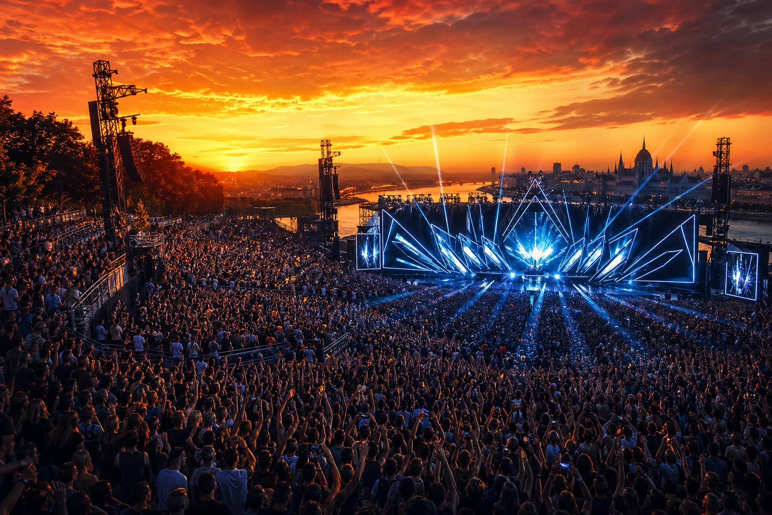 Exit Festival Serbia VanBudapest