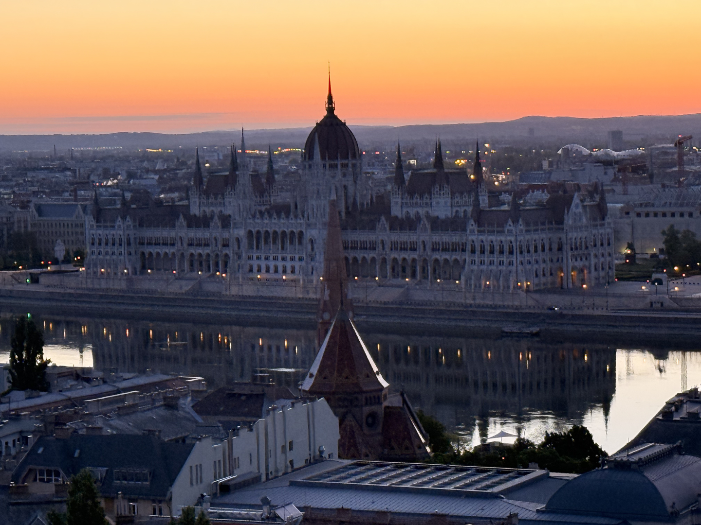 Hungarian Parliament Building Budapest - Premium political event transportation backdrop