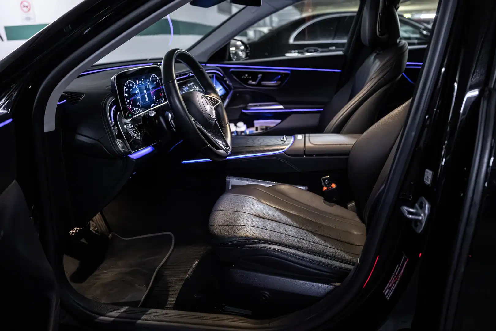 Mercedes EQE electric sedan — VanBudapest sustainable luxury transfer option