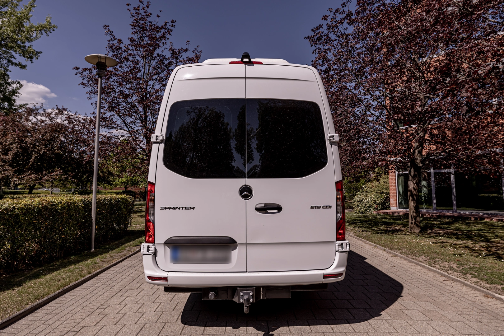 Rear view with the Sprinter badge