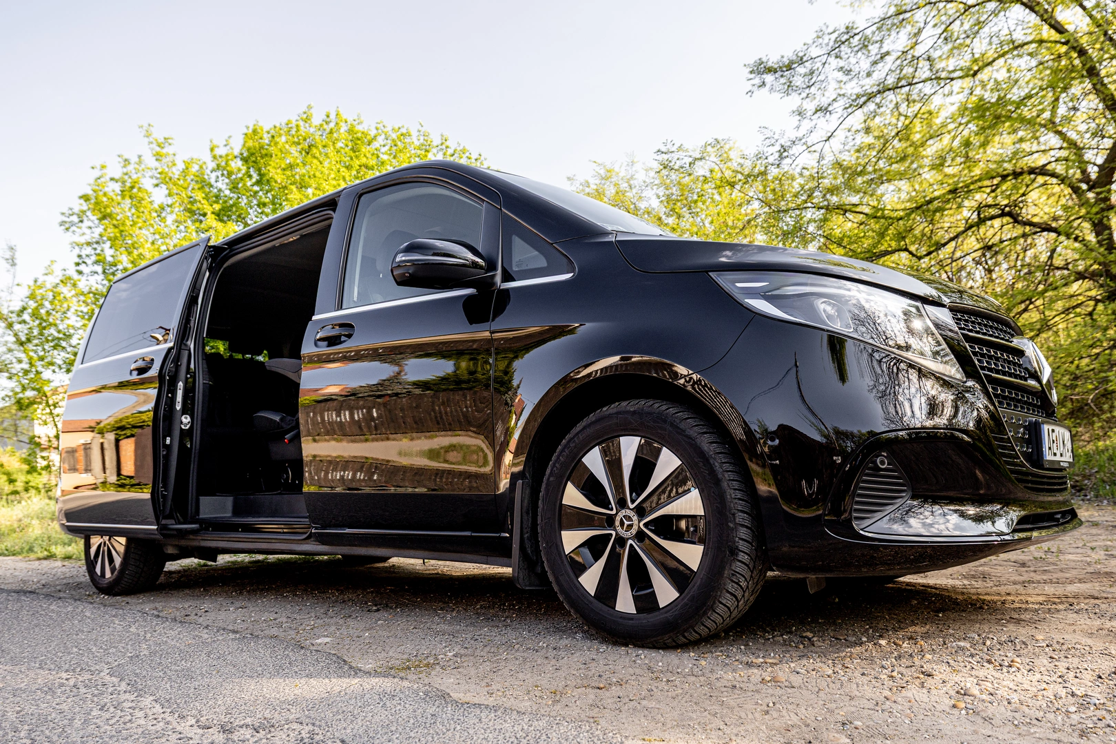 Mercedes-Benz V-Class — premium service ready