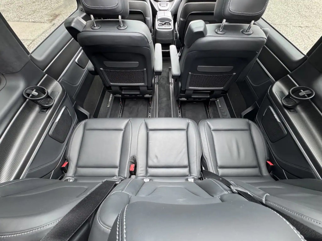 Passagiersitzanordnung in einer Mercedes-Benz V-Class