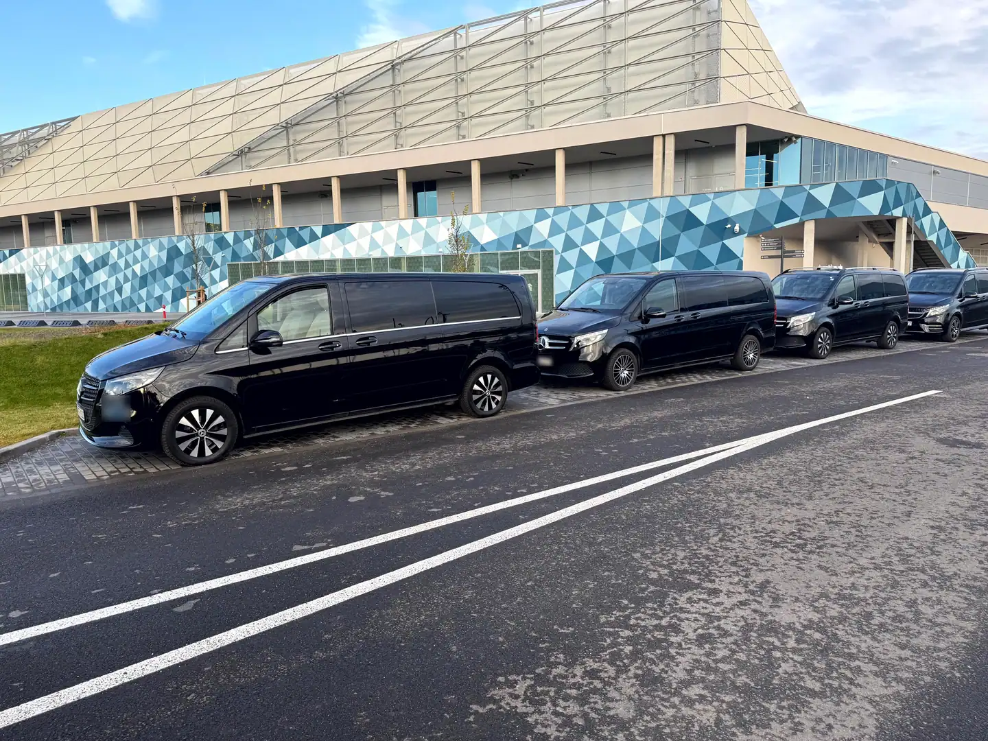 Mercedes-Benz V-Class on the road