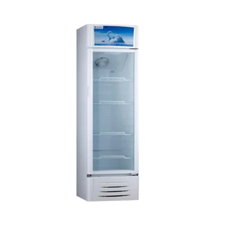 Midea 211L Commercial Beverage Refrigerator| LED Light, Adjustable Shelves, Powerful Cooling & Circulation System [MDRZ302FZG21]
