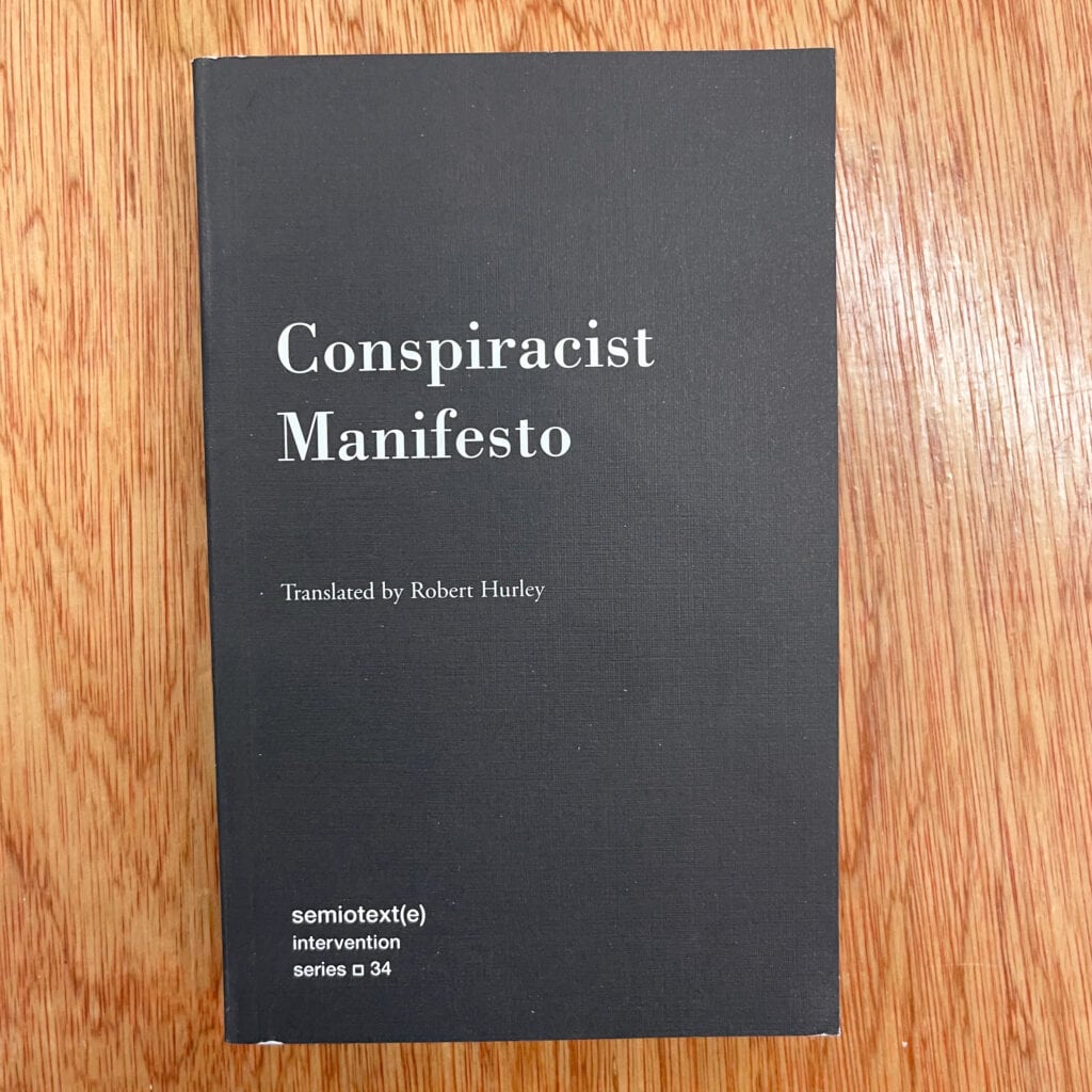 Conspiracist Manifesto