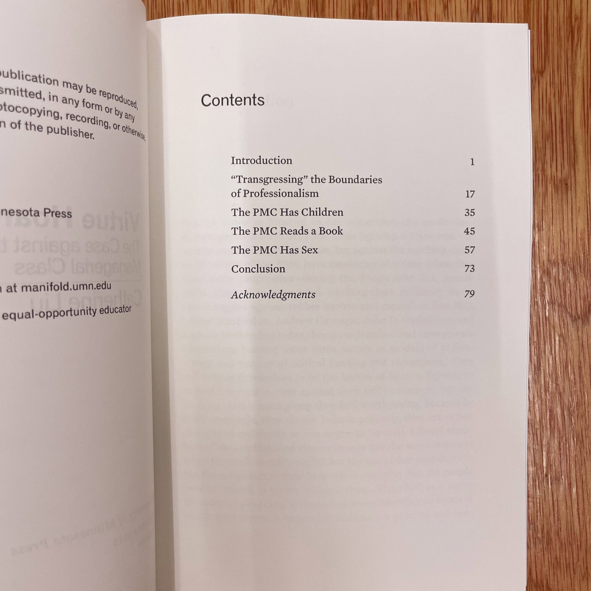 Virtue Hoarders : The Case against the Professional Managerial Class by Catherine Liu - Image 2