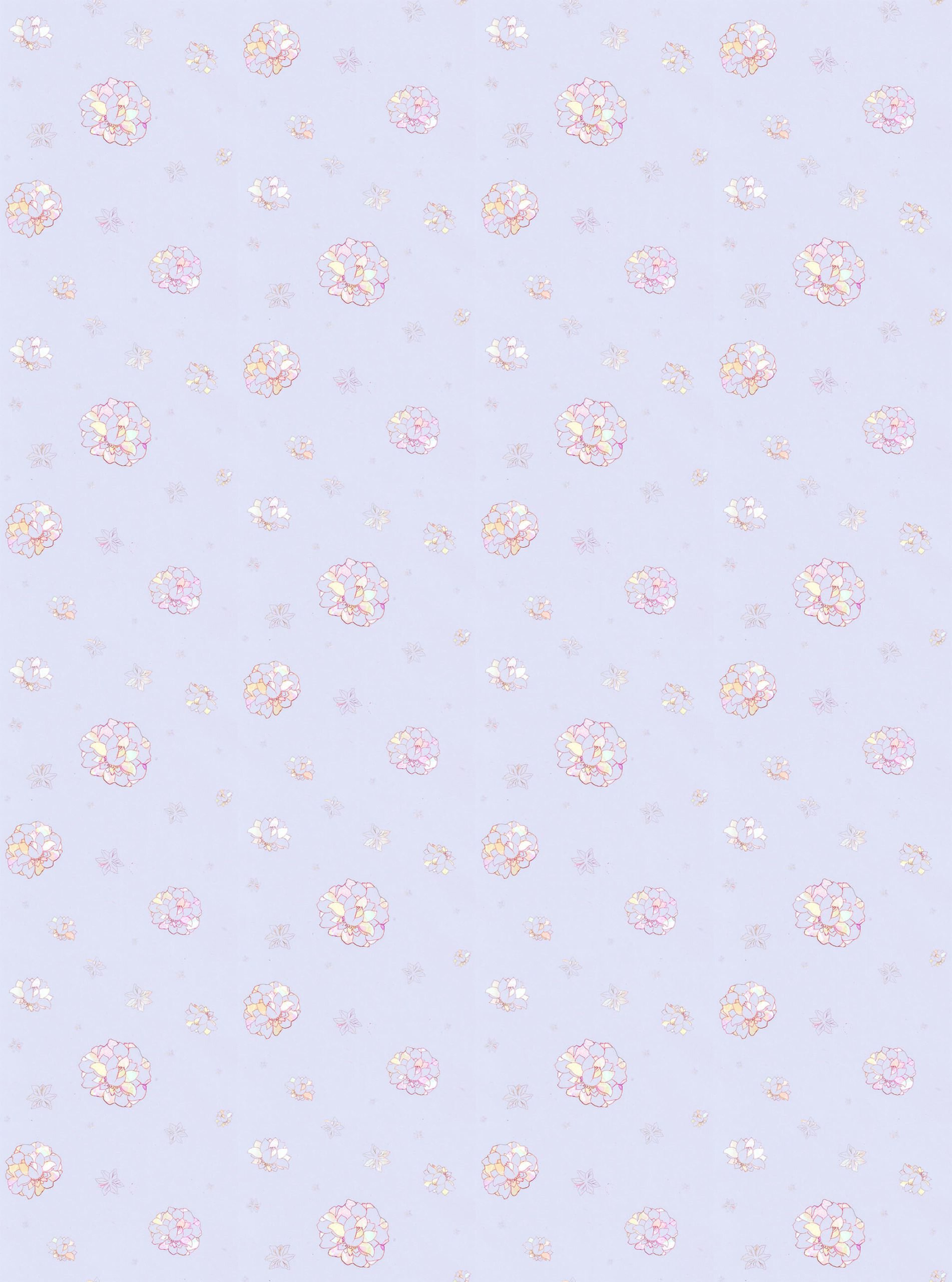 Purple Art Deco Wallpaper