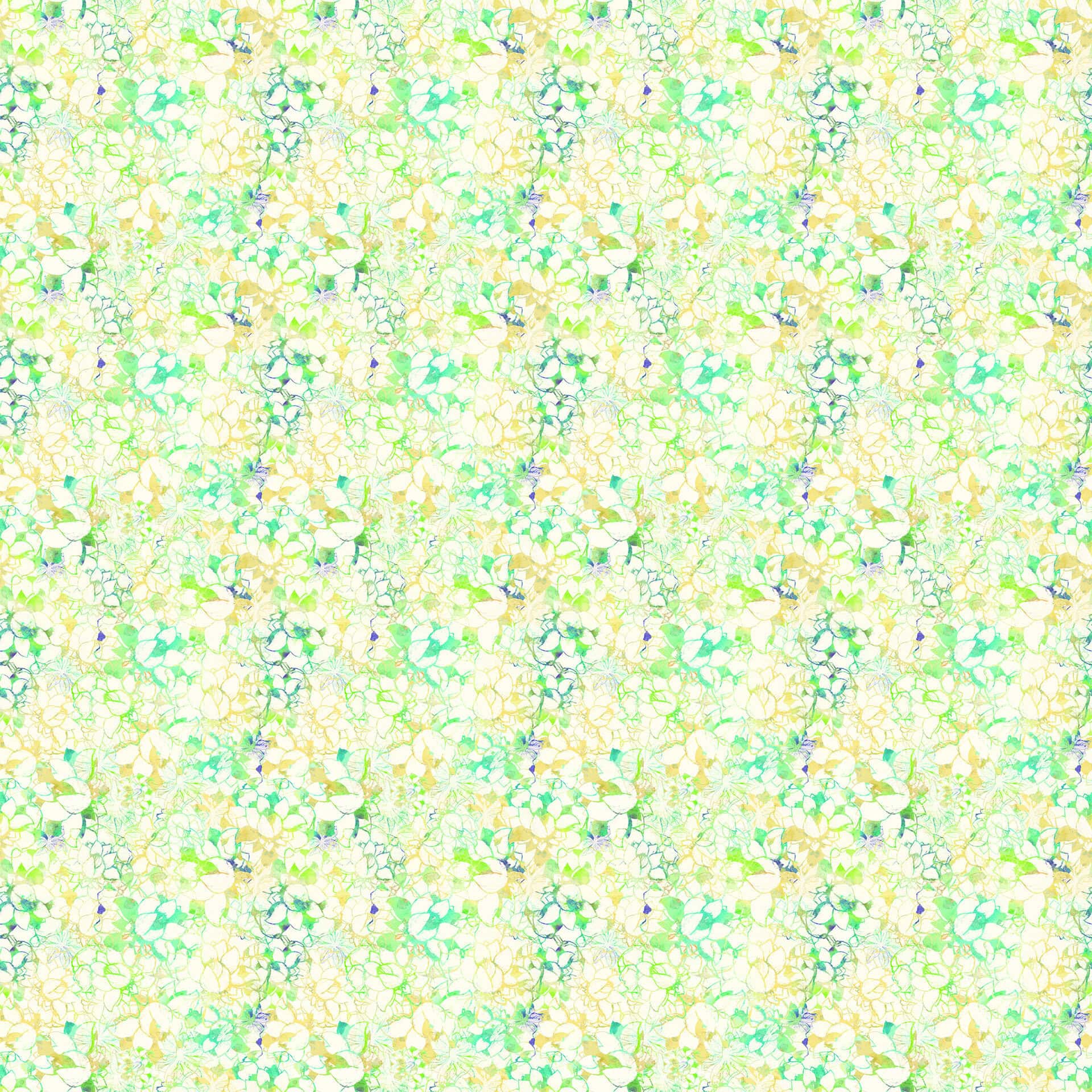 Yellow Maximalist Wallpaper
