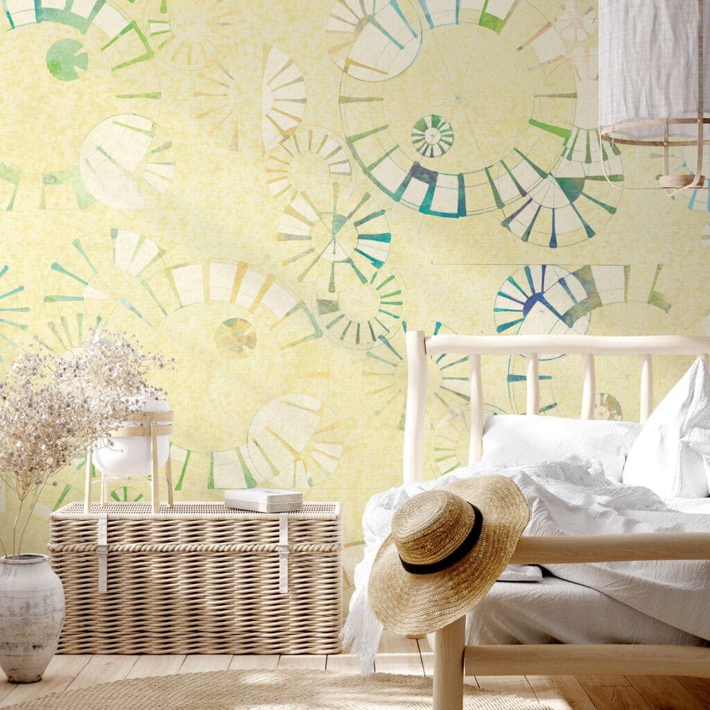 Yellow_wallpaper for bedroom