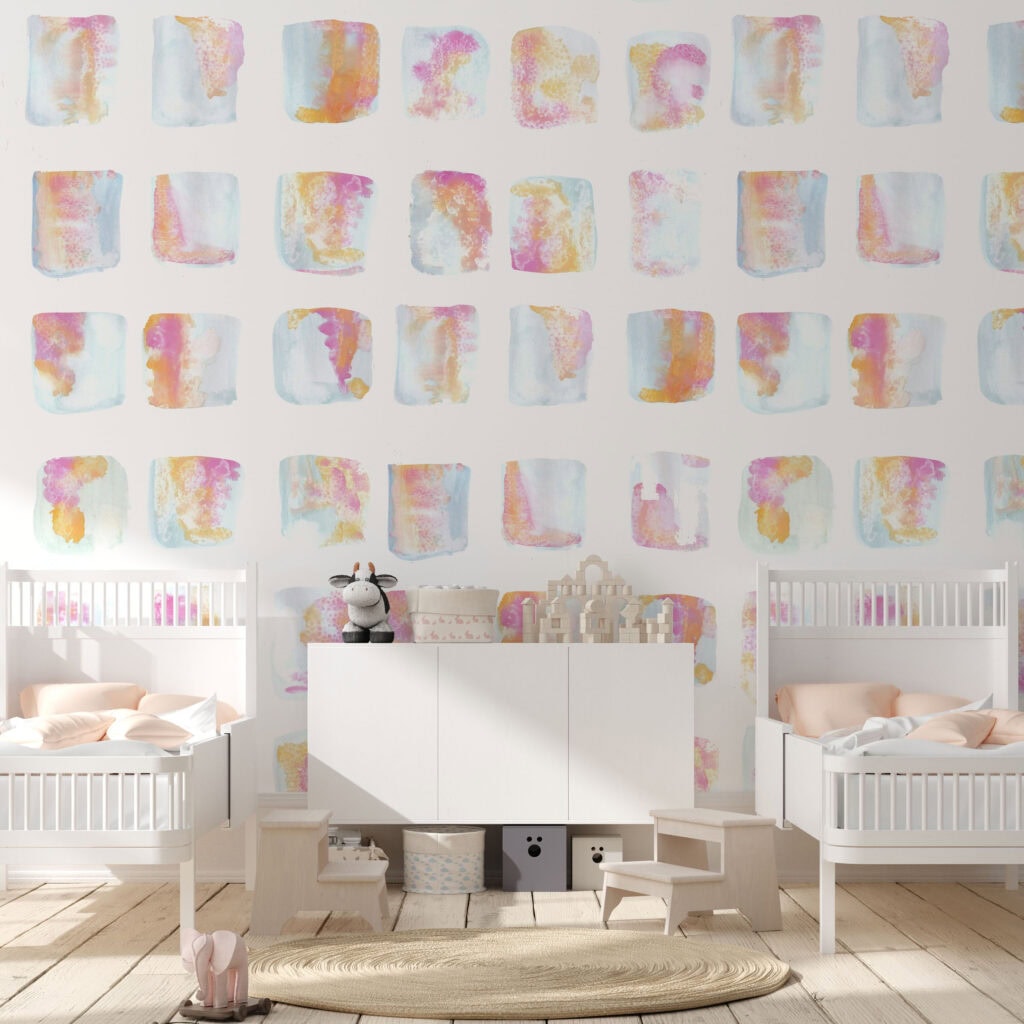 modern wallpaper for kids room