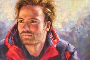 Portrait of Linda Finch by The Pastel Society of Victoria, Australia.