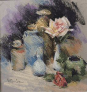 Pastel still life artwork from the Exhibition Winners 2016 by The Pastel Society of Victoria, Austra.