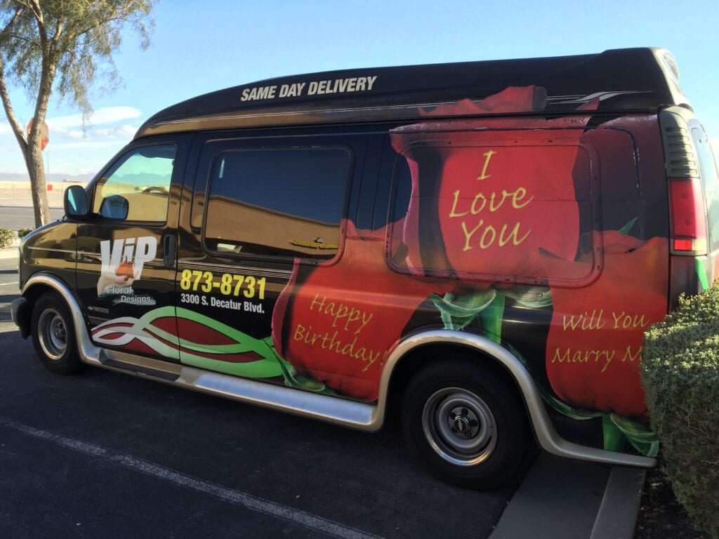 vip floral designs van
