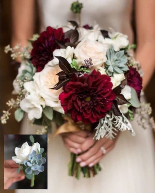 mirage bridal bouquet las vegas