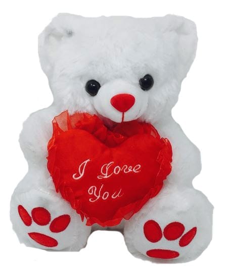 medium i love you teddy bear