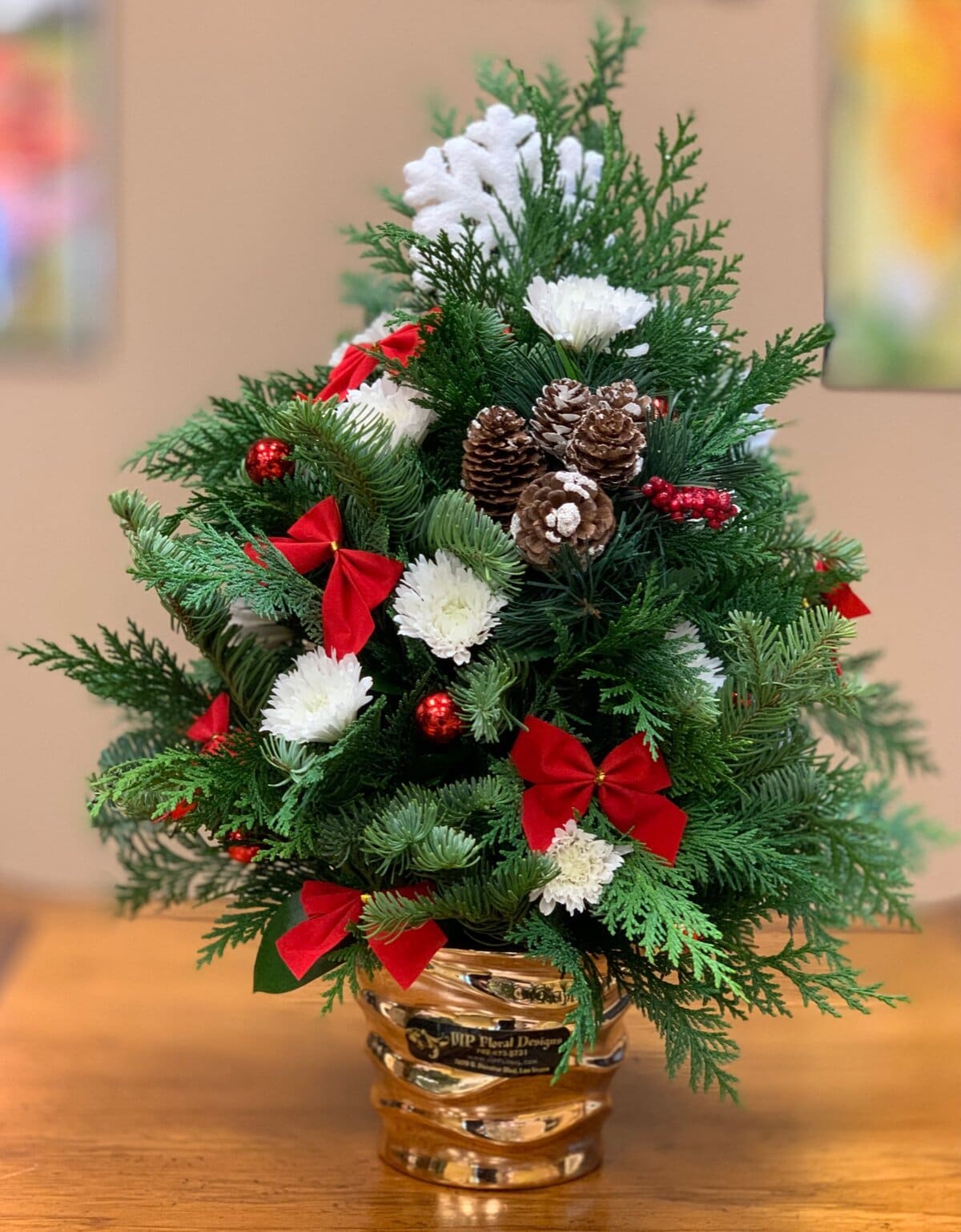 Holiday Flower Tree